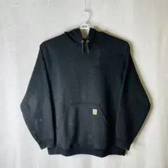 carharrt カーハート プルオーバー パーカー ブラック XL フェード