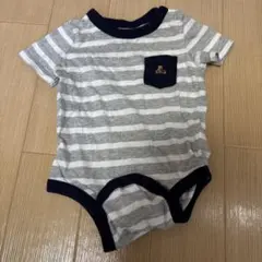 ベビー GAPストライプロンパース 0-3ヶ月 60cm