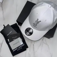 SAINT LAURENT × NEWERA 9FORTY キャップ New Era(ニューエラ)コラボキャップ総まとめ】話題のSaint