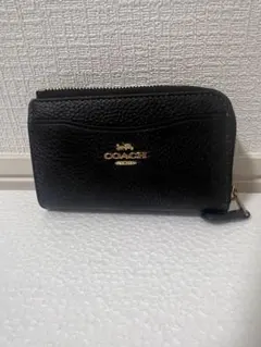 ⭐︎極美品⭐︎ COACH ブラック レザー 財布　カードケース