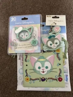 東京ディズニーシー ジェラトーニ (巾着.キーチェーン.カラビナ)セット