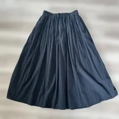 ロングスカート フレアスカート ブラックのサムネイル