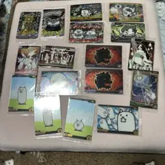 にゃんこ大戦争　ウエハースカード　17枚まとめ売り