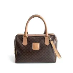 【美品】CELINE セリーヌ 2way ハンドバッグ トリオンフ マカダム