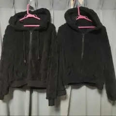 パーカー　ボア　ジーユー　GU 　ファー　無印　ユニクロ　a