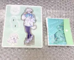 にじさんじ　叢雲カゲツ　わんにゃん　アクリルスタンド　ステッカー&ミニケース