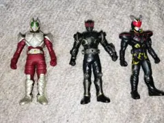 仮面ライダー ソフビ 3体セット