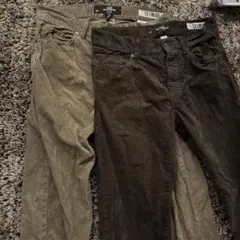 H＆M スリムフィットパンツ 2本セット