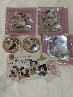 鬼滅の刃 TO GO 岡山 アクリルスタンド 缶バッジ 錆兎 真菰 - メルカリ