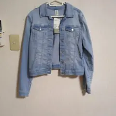 H&M デニムジャケット ライトブルー 165