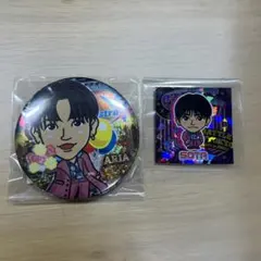 中島颯太 缶バッジ スクエアステッカー BOT