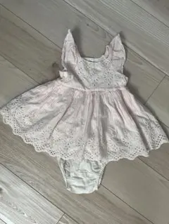 baby GAP ピンク ワンピース 12-18ヶ月　ストライプ