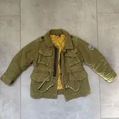 BRIC BRAC ミリタリージャケット カーキ キルティング　90〜95cmのサムネイル