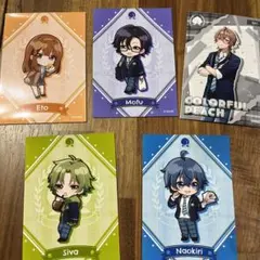 カラフルピーチ　ブロマイド　ファミマプリント