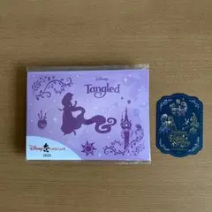 ラプンツェル　ピンバッジ　ファンタジースプリングス ステッカー