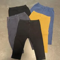 UNIQLO レギンス パンツ 5点セット　80cmのサムネイル