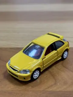 トミカプレミアム ホンダ シビック TYPE R イエロー　発売記念仕様のサムネイル