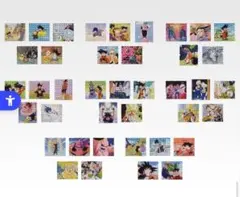 一番くじ ドラゴンボール I賞 フレークプリズムステッカー 8種コンプ