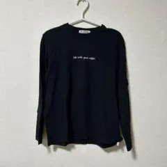 NO COFFEE ブラック 長袖カットソー Sのサムネイル