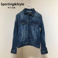 【Sporting&Style】グリーンレーベル Gジャン デニムジャケット