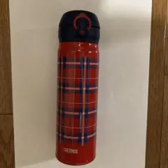 THERMOS サーモス 水筒 レッド チェック柄