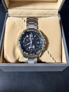 電波ソーラー】SEIKO ブライツSAGA145 ワールドタイムベルト短い