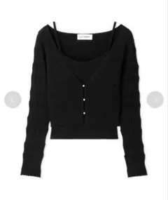 LILY BROWN（リリーブラウン）　カップインキャミ&カーディガンセット