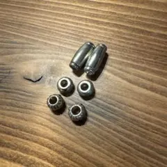 美品 ラリースミス　SILVER BEAD6個セット