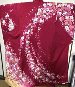 sarasa様専用 赤紫 トールサイズ 振袖 少し難あり 袋帯とセット - メルカリ