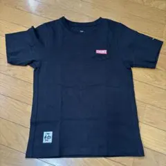 週末値引き　CHUMS 黒 Tシャツ フロントポケット付きのサムネイル
