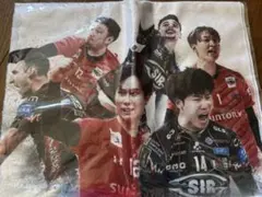 ペルージャVSサンバーズ フェイスタオル
