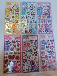 【正規品】サンリオ 平成はっぴーフォン❤︎6枚セット
