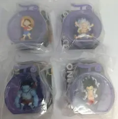 ONE PIECE ワンピの実ミクロ ブリスターチャーム 4点セット