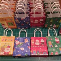 みぃちゃん様専用 ミニ紙袋　クリスマス柄　ハンドメイド　60枚