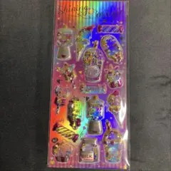 シャカシャカシール　ぷくぷくシール　キラキラ　シール
