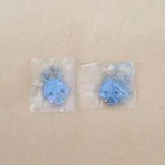 しずくちゃん アクリルめじるしチャーム 2点セット ガチャガチャ