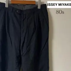 80s Im miyake design studio/ウールスラックス/グレーのサムネイル