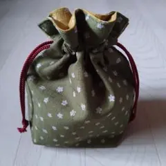 ハンドメイド 和風巾着 和風小物入れ 和風ポーチ