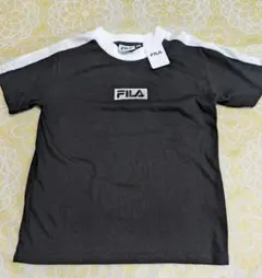 FILA 黒 Tシャツ 130サイズ　新品　タグ付き