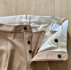 Cellar Door ウールスラックス　ワイドパンツ　L 48 イタリア製のサムネイル