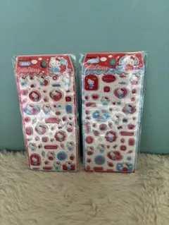 Hello Kitty キャラクターシール 2枚セット