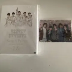 King & Prince L& ライブツアーDVD 公式写真 まとめ売り
