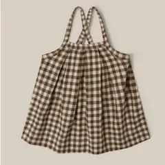 organic zoo Chestnut Gingham Tribe Skirt