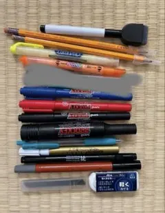 【まとめ売り】文具・多色ペン・マーカーセット