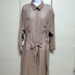 【美品】シャツワンピースＭサイズ