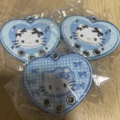 ハローキティ 刺繍カスタムキーホルダー ガチャガチャ