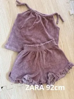 ZARA baby パイル生地 セットアップ 92cmのサムネイル