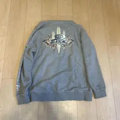 90s Piko ジップパーカー バックプリント ラメ加工 サーファー XLのサムネイル