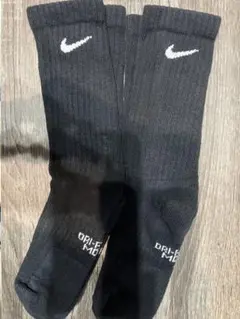 Nike Dri-FIT ブラック ソックス 23-25cm M 黒2足セット