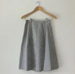 ［No.82］GEORGES RECH PARIS フレアスカート ストライプ